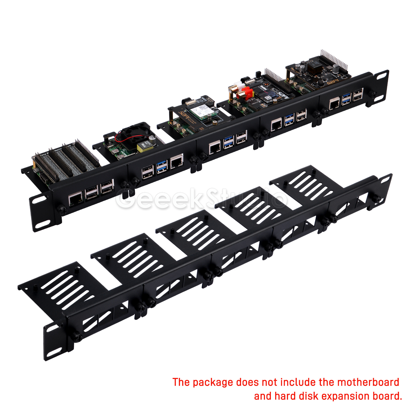 1U Rack Mount for Raspberry Pi - Deskpi Super6C 评论和价格