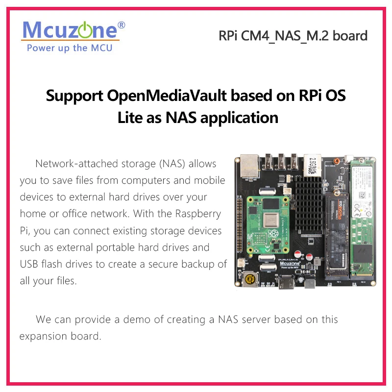 Raspberry Pi CM4_NAS_M.2 Board - Deskpi Super6C 评论和价格